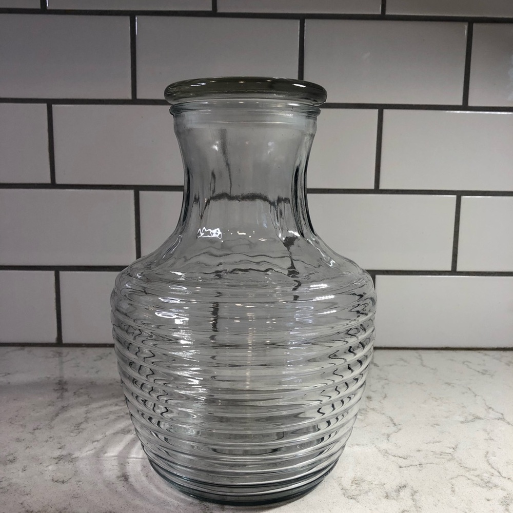 Vintage Anchor Hocking Beehive Glass Carafe